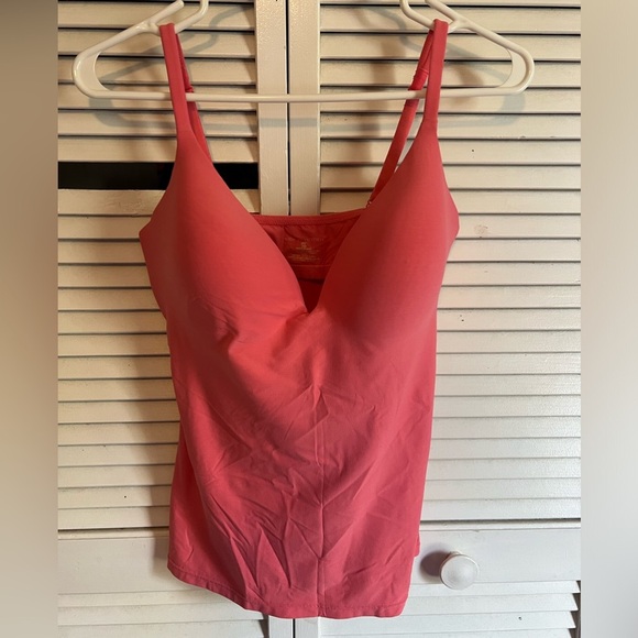 Victoria's Secret Tops - Victorias Secret-Body By Victoria IPEX Built in Bra Cami-Pink-38D-GUC
